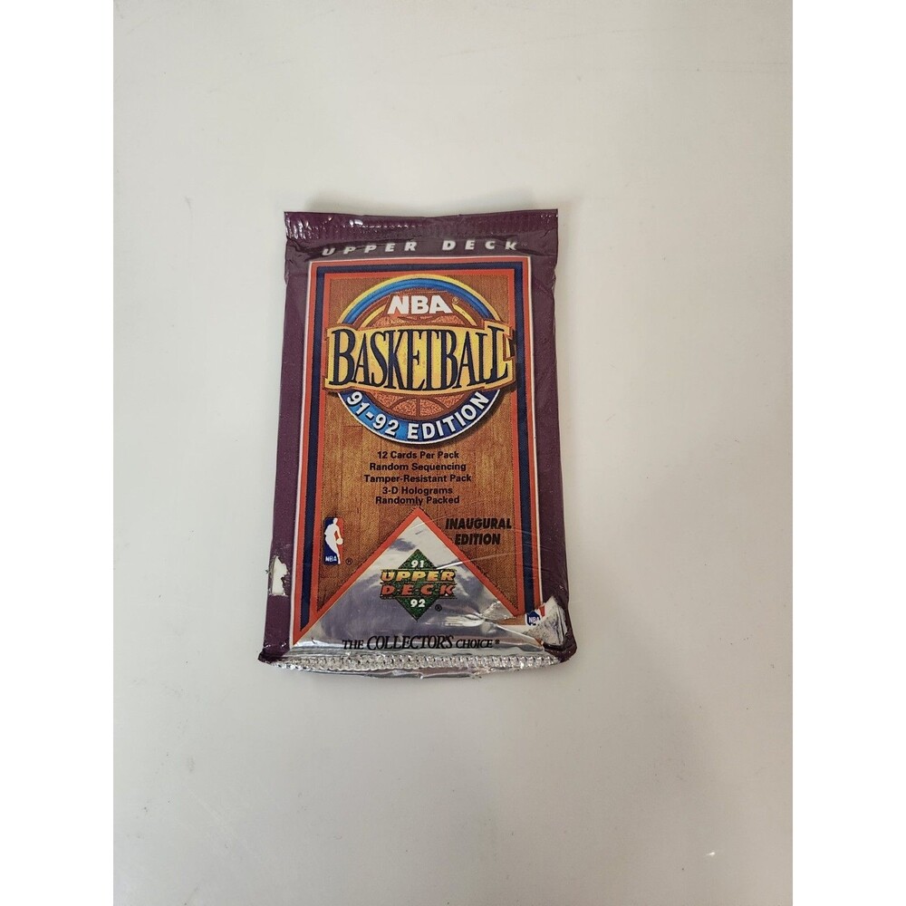 Upper Deck NBA 91-92 Inaugural Edition Sealed Basketball Cards